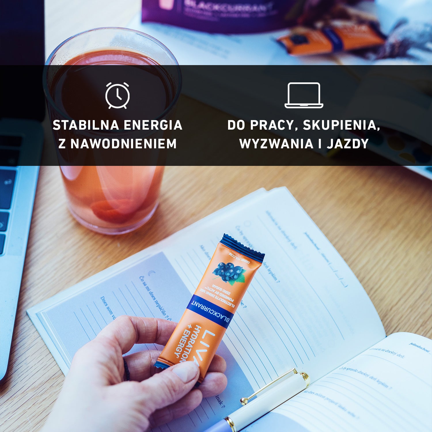 HYDRATION + ENERGY - Czarna porzeczka