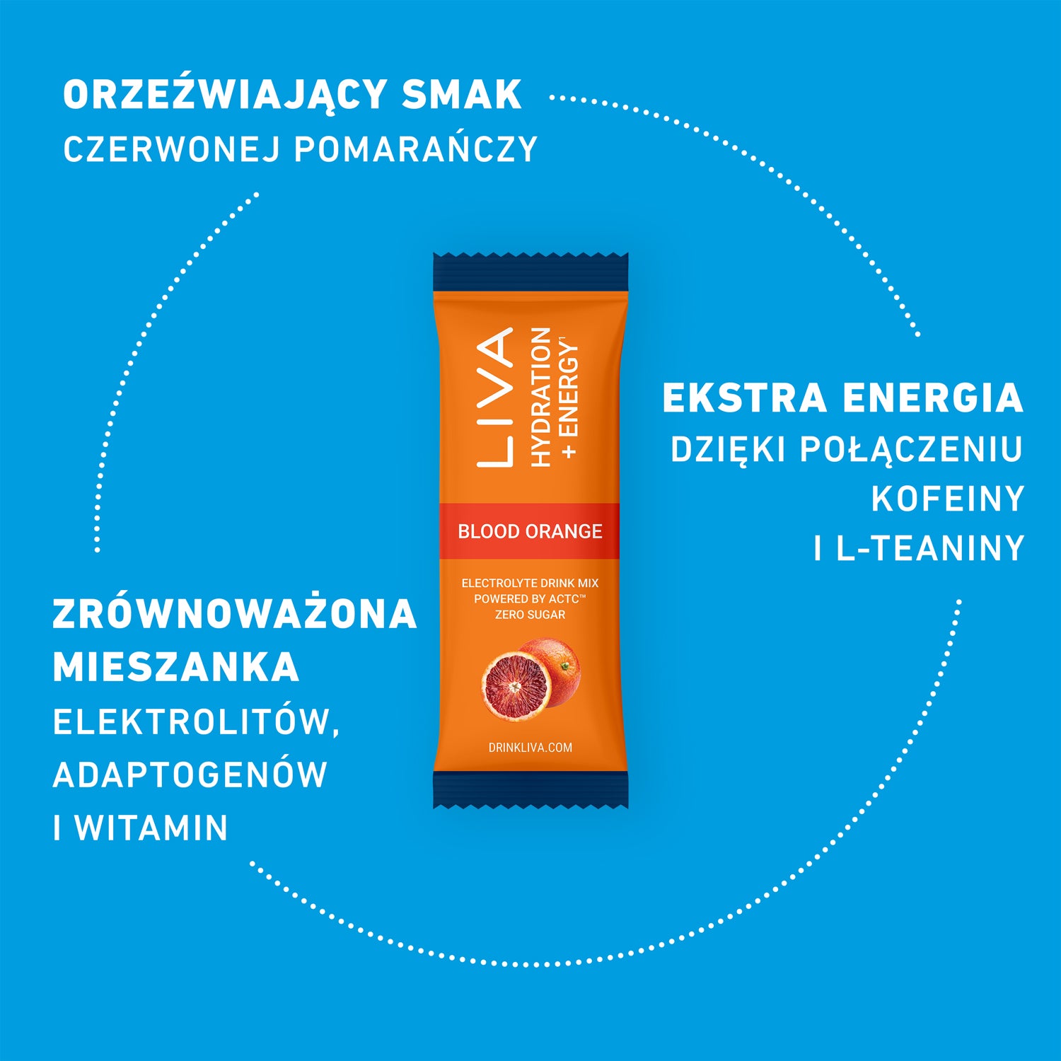 HYDRATION + ENERGY - Czerwona pomarańcza